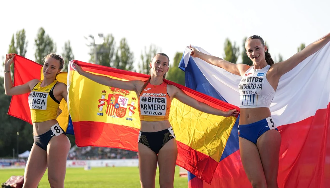 Carolina Pungă e vicecampioană europeană de junioare la 200 m (FOTO: European Athletics)