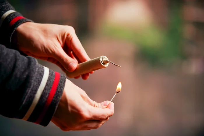 Petardele au explodat înainte ca cei doi copii să se retragă FOTO: arhiva/Shutterstock