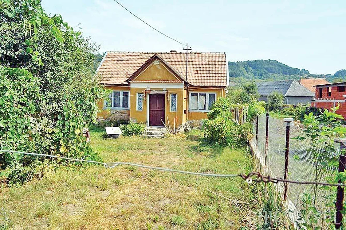 Cadavrul bebelușului a fost descoperit îngropat în curtea casei din comuna Auşeu FOTO Arhivă