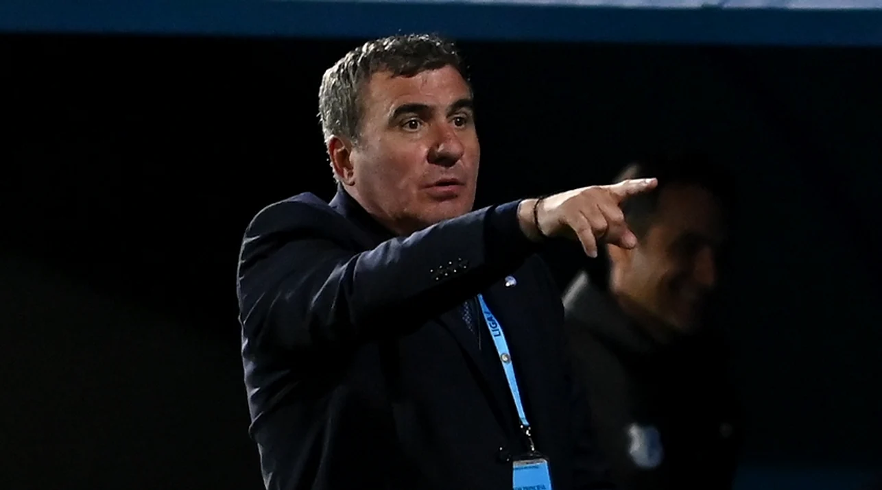 Gică Hagi a ajuns la nivelul maxim cu Farul. Foto Sportpictures