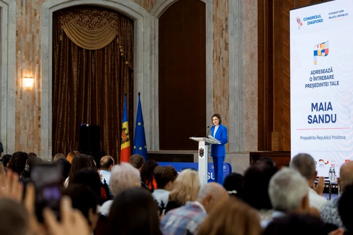 Maia Sandu afirmă că procesul de aderare la UE este bazat pe merite. FOTO: Presedinte.md