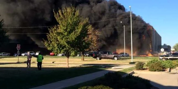 Avion prabusit in kansas FOTO Business Insider
