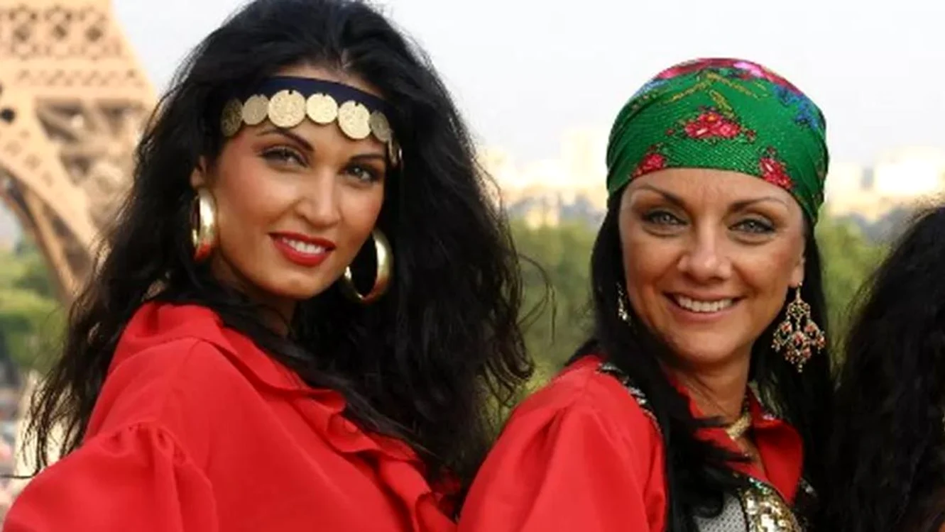 Nicoleta Luciu și Carmen Tănase în serialul Inimă de țigan / foto: captura ProTV 