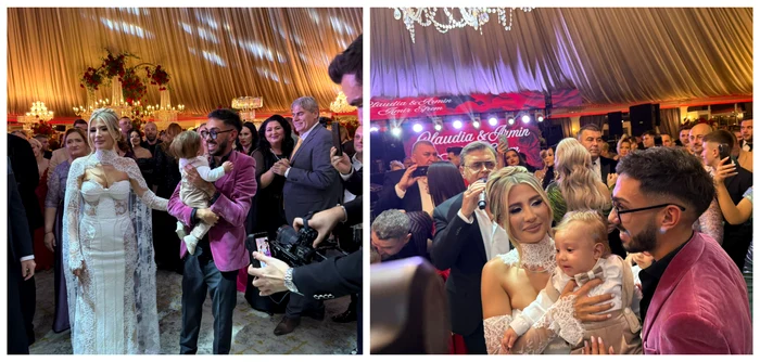 Claudia Puican și Armin Nicoară, nuntă de lux / FOTO: Colaj Click!