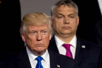 Donald Trump si Viktor Orban FOTO AFP