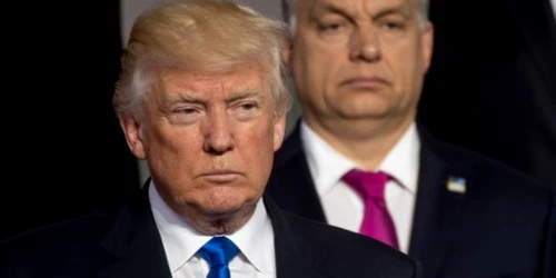 Donald Trump si Viktor Orban FOTO AFP