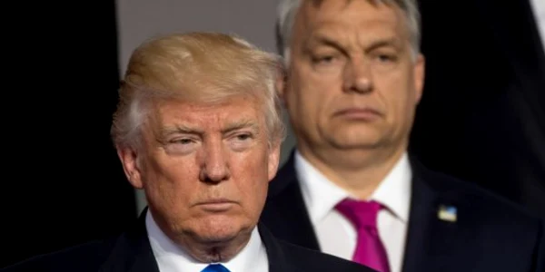Donald Trump si Viktor Orban FOTO AFP
