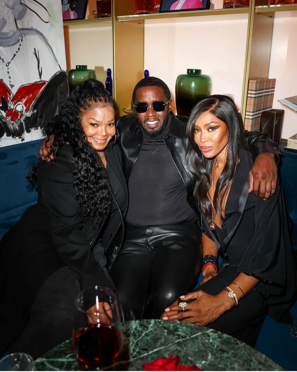 Janet Jackson si Naomi Campbell, la ziua lui Sean Diddy Combs   Instagram jpg