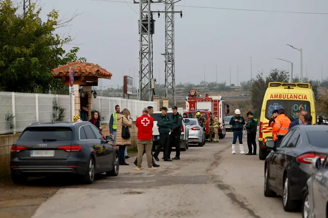 Cel puțin zece oameni au murit în incendiul izbucnit la un azil de bătrâni FOTO EFE