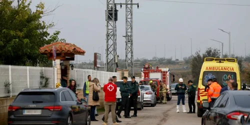 Incendiu la un azil de bătrâni din Spania FOTO EFE