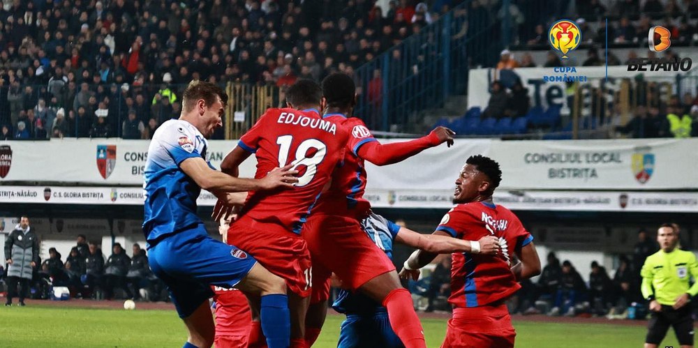 Cupa României la fotbal: FCSB s-a distrat la Bistrița, în ținutul fostului șef al blaturilor 