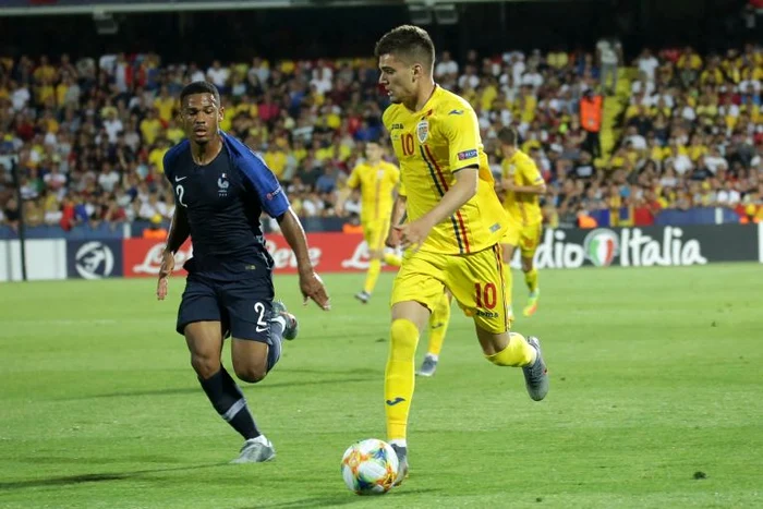 
    Ianis Hagi a fost unul dintre liderii nationalei de tineret la Europeanul Under 21FOTO: Sportpictures.eu  