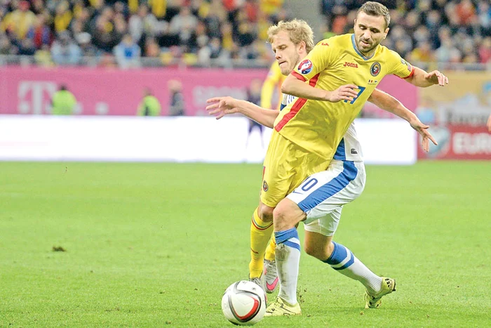 Lucian Sânmărtean este cel mai creativ mijlocaş al naţionalei noastreFotografii: Mediafax/Gettyimages/AP