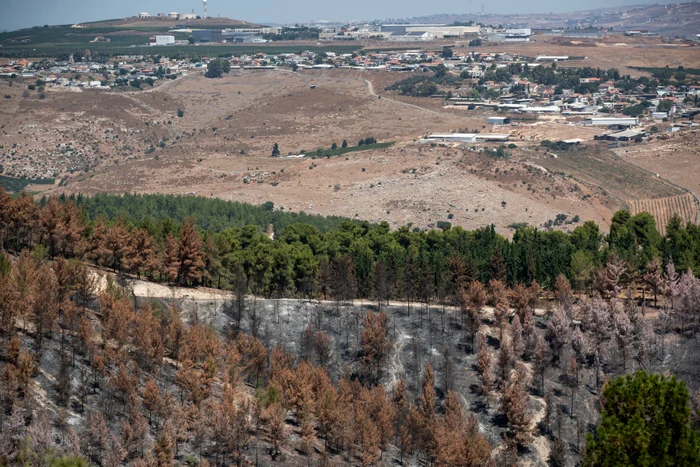 Tensiunile între Israel și Hezbollah au crescut la granița de nord cu Libanul FOTO PROFIMEDIA
