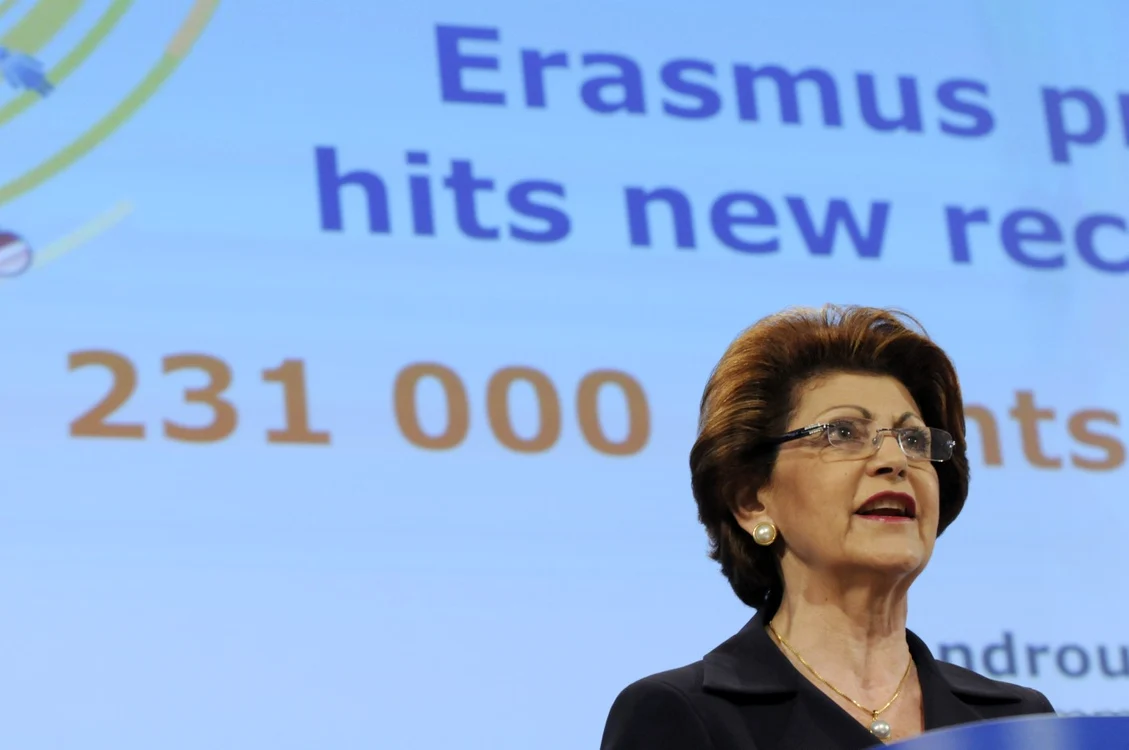 Androulla Vassiliou, comisarul european pentru educaţie, cultură, multilingvism şi tineret