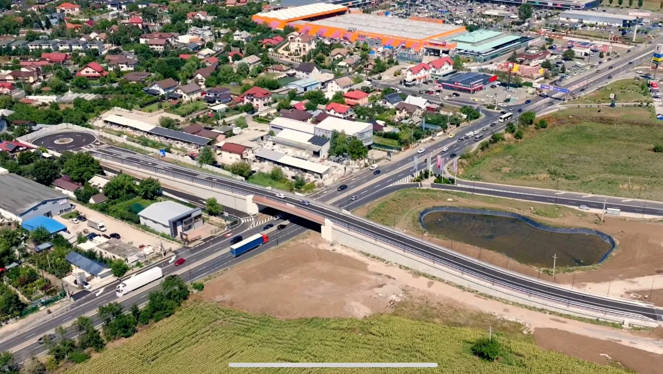 Structura pasajului a fost construită integral la sol. FOTO: Therme București