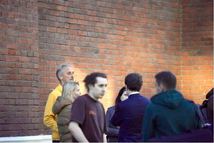 Matei Păun, alături de Ema Prisca și Nicușor Dan. Foto: Click!