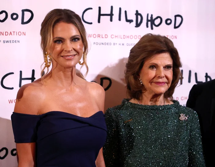 Prințesa Madeleine și Regina Silvia a Suediei la New York. FOTO: Profimedia