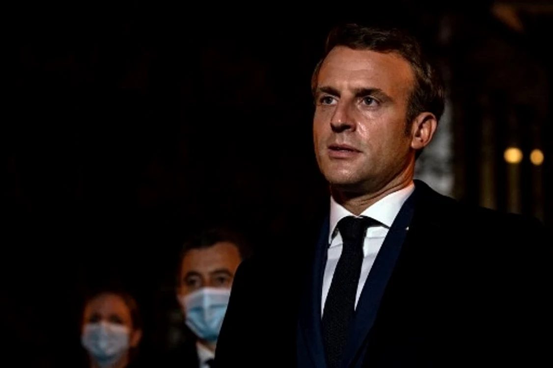 Preşedintele francez Emmanuel Macron s-a deplasat la locul atacului 