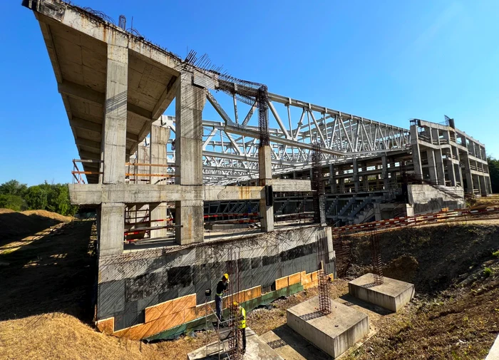 Șantierul patinoarului Mihai Flamaropol a fost părăsit în 2019