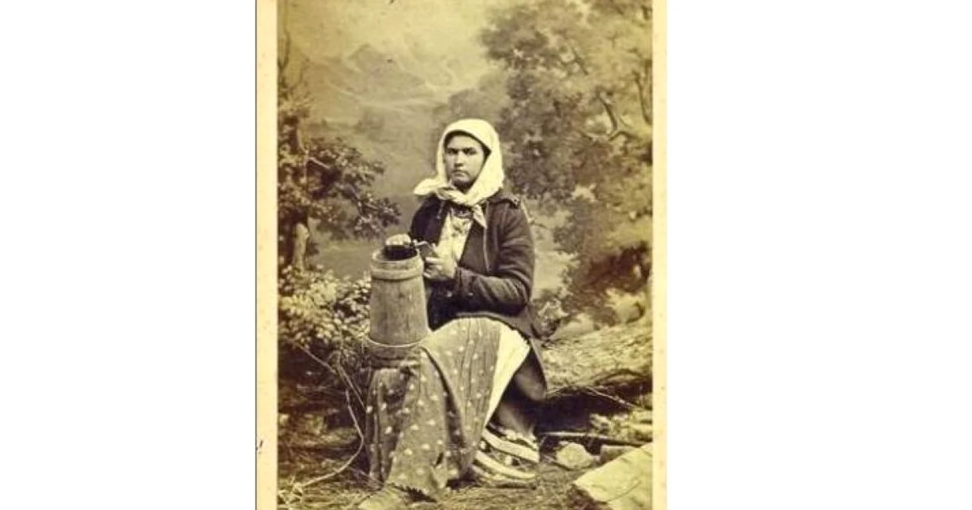 Fotografie făcută de Koller la Bistriţa