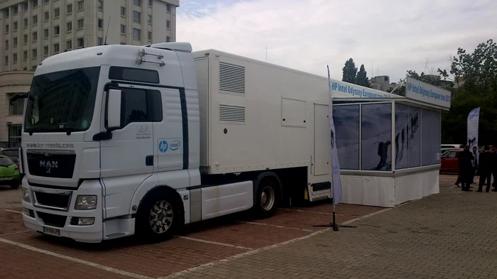 Camionul HP Intel Odyssey trece prin Europa, încărcat cu soluţii mission critical de la HP