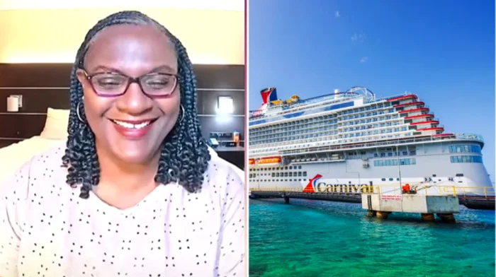 De un an trăiește pe vase de croazieră.