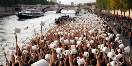 protest inedit in Paris  Foto X Pediavenir jfif