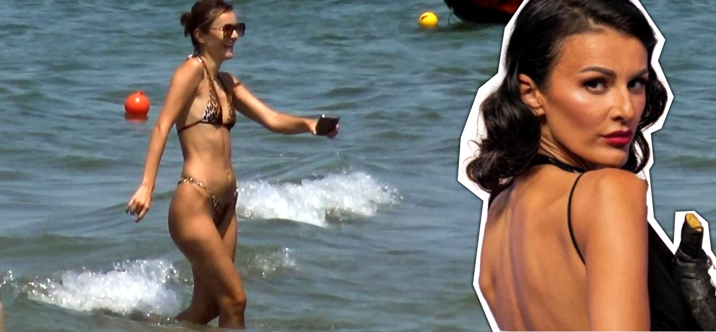 Ruxi Opulenta a făcut valuri la mare!
