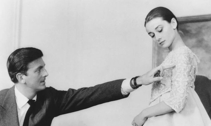 Basmul: Hubert de Givenchy și Audrey Hepburn  jpeg