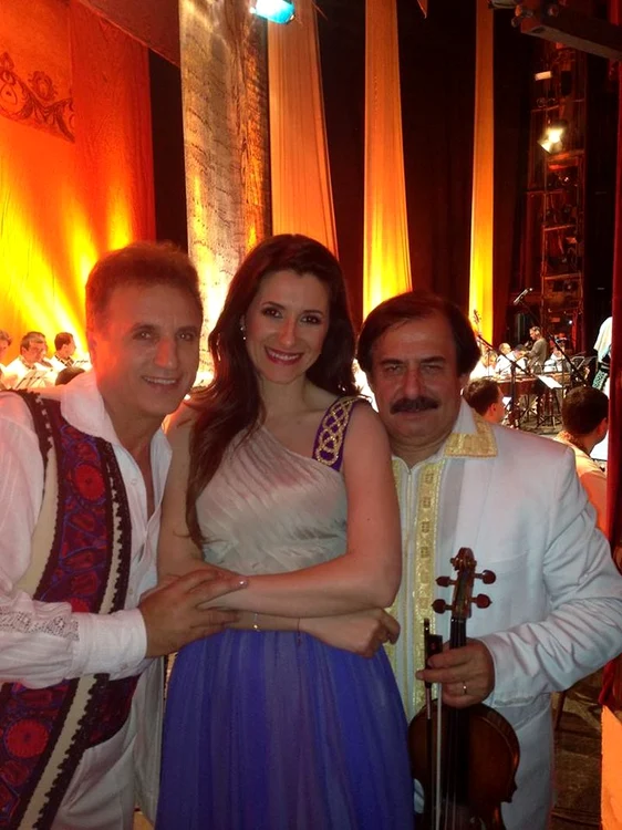 Constantin Enceanu si micuta Sofia Stefania