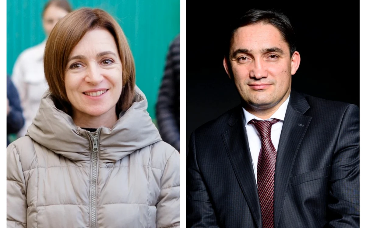Ce averi au Maia Sandu și Alexandr Stoianoglo: Colaj Adevărul/ Facebook
