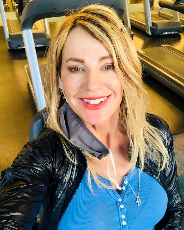 Nadia Comăneci, o obișnuită a sălii de fitness. Foto Instagram