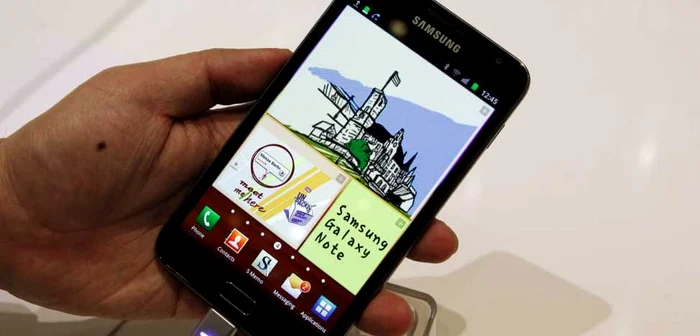 Samsung Galaxy Note este un uriaş al lumii telefoanelor inteligente