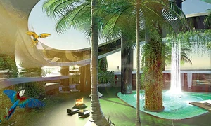 La comandă, insula vine  şi cu propria cascadă  jpeg