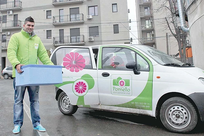 Mădălin de la Pomello livrează mâncarea până pe 24 decembrie, inclusiv