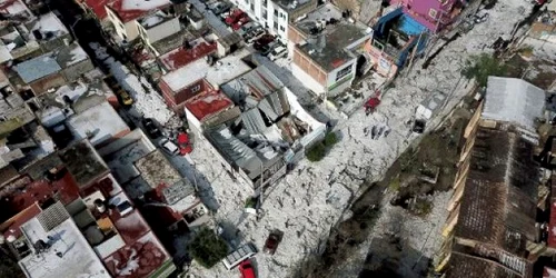 Furtuna grindina Mexic Guadalajara FOTO AFP