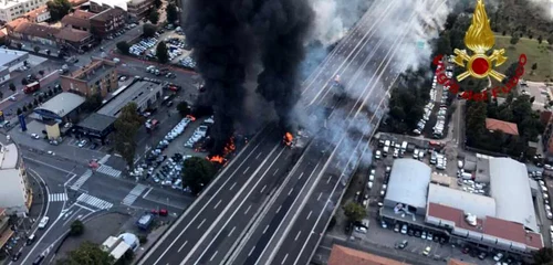 Explozie Bologna - Italia / FOTO EPA - EFE / 6 aug 2018