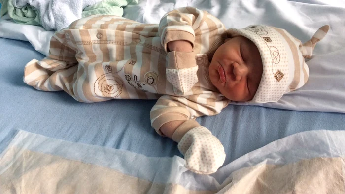 Jonah la scurt timp după naştere