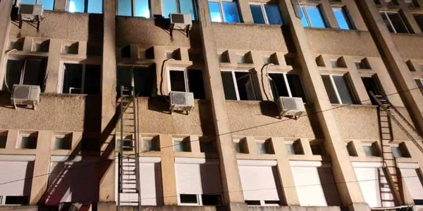 incendiu spital judetean neamt foto isu