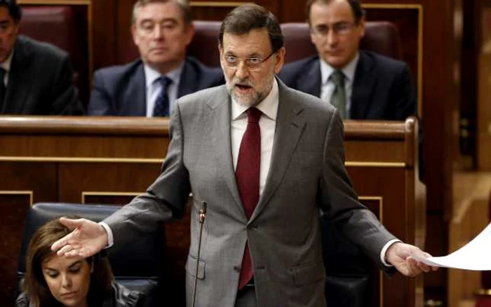 Prim-ministrul spaniol, Mariano Rajoy este hotărât să scoată Spania din criza economică. FOTO: Reuters