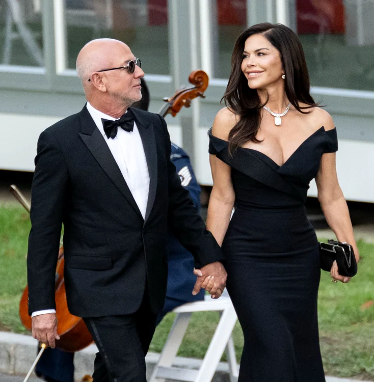 Lauren Sánchez și Jeff Bezos au participat la dineul de la Casa Albă
