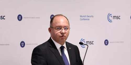 Bogdan Aurescu, la Reuniunea Liderilor de la Munchen FOTO: MAE