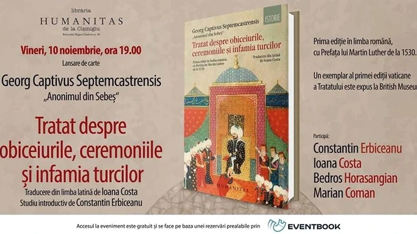 Lansare specială Tratatul lui Georg Captivus Septemcastrensis jpeg