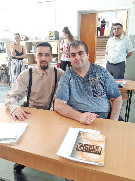 Fotoreporterul Click!, alături de actorul Cosmin Natanticu