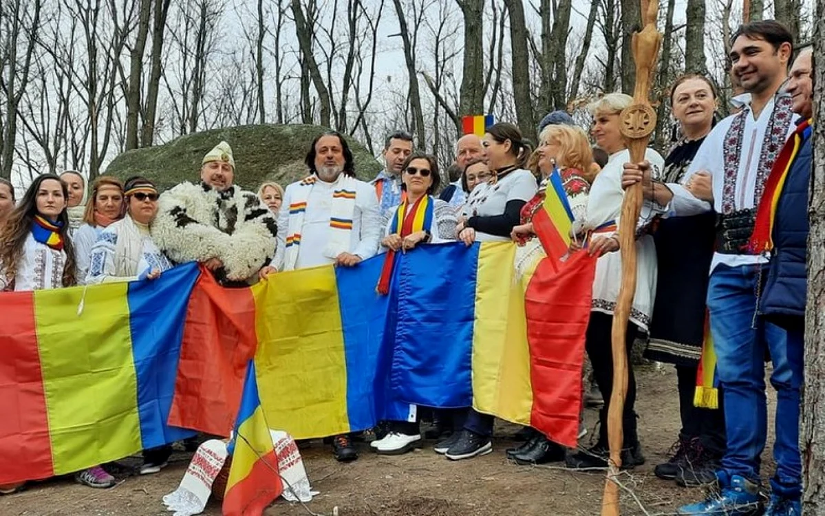 Pelerini la bolovan. Sursa: Vasile Păun / Facebook