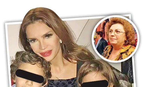 Cristina Spătar e ajutată de  Elena, mama fostului ei soţ jpeg