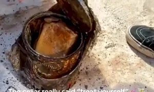 teancuri de bani gasite intr o cutie de vopsea foto captura video tiktok png