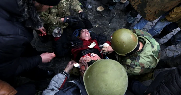 Cel puţin 100 de oameni au murit în ultimele zile la Kiev. FOTO Reuters