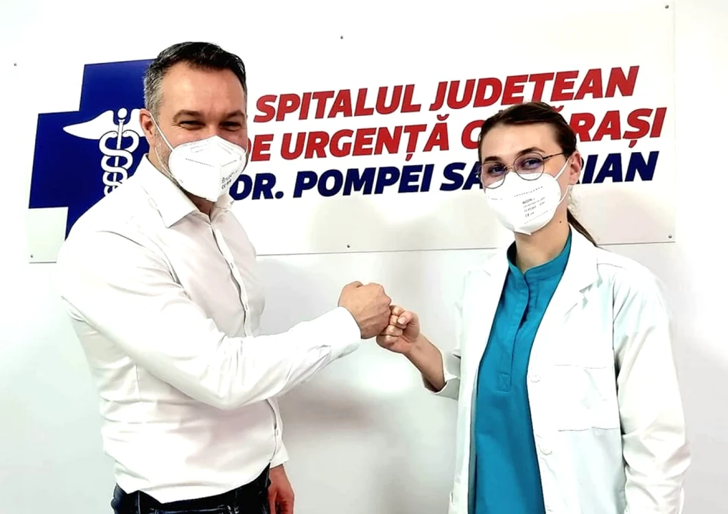 Georgiana Manea, specialist în medicină de urgenţă va profesa la Călăraşi FOTO Facebook/ Bogdan Mihai